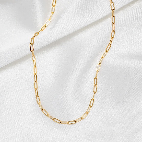 Non-Tarnish Paperclip Chain - Picture 6 of 8